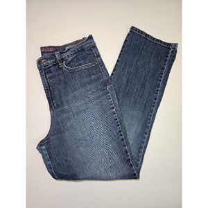Gloria Vanderbilt Amanda Women's Denim Blue Jeans, Size 12